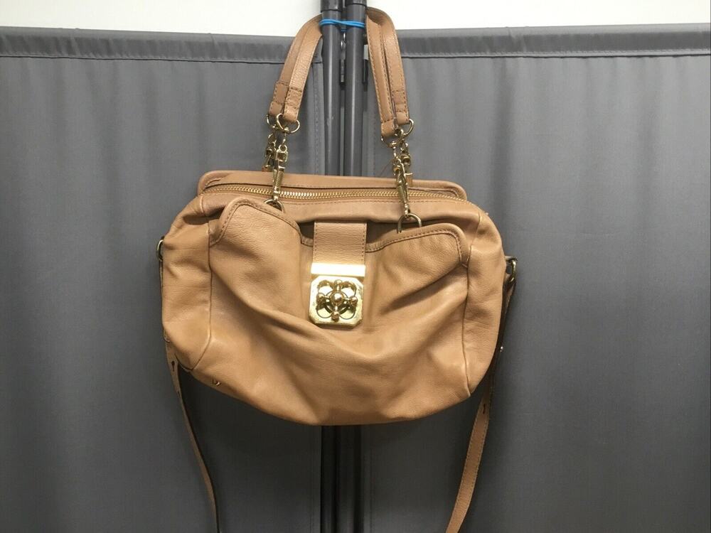 Chloe shoulder bag leather Brown Used